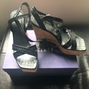 Stuart Weitzman Wedge Sandals